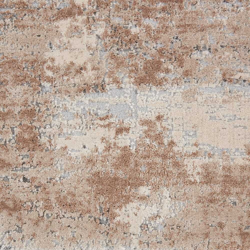 Nourison Rustic Textures Rus03 Beige Rug - Nourison - 99446461995
