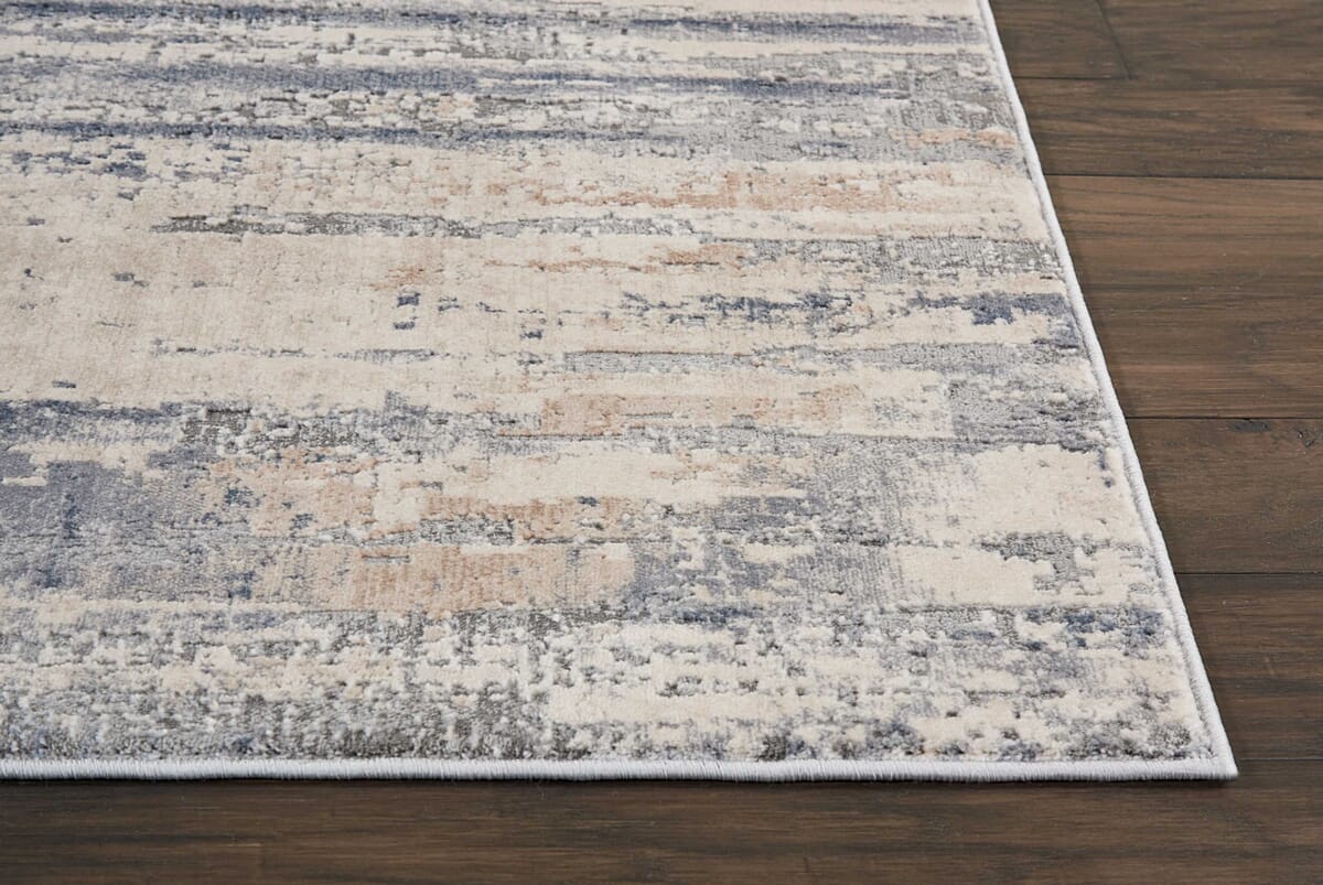 Nourison Rustic Textures Rus04 Beige/Grey Rug - Nourison - 99446462046