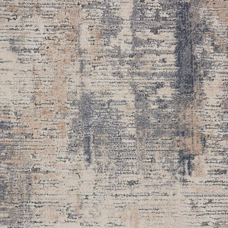 Nourison Rustic Textures Rus05 Beige / Grey Rugs - Nourison - 99446460431