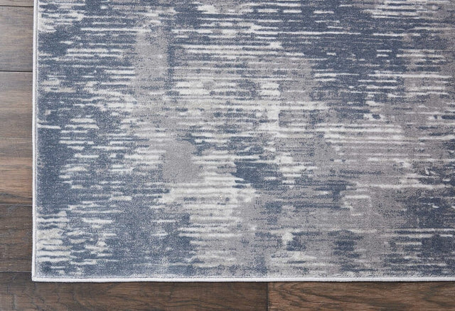 Nourison Rustic Textures Rus05 Grey Rugs - Nourison - 99446462114
