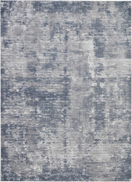 Nourison Rustic Textures Rus05 Grey Rugs - Nourison - 99446462114