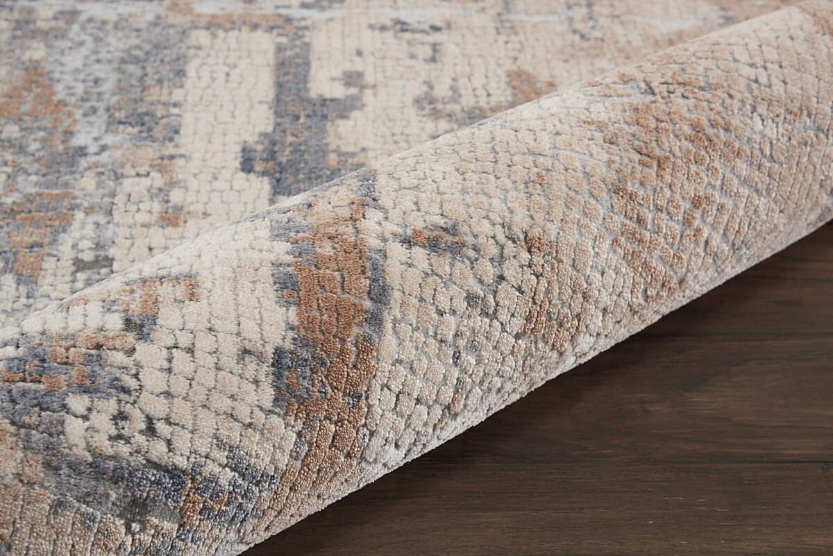 Nourison Rustic Textures Rus06 Beige / Grey Rugs - Nourison - 99446462169