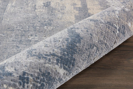 Nourison Rustic Textures Rus06 Grey / Beige Rugs - Nourison - 99446462275