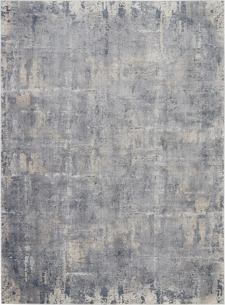 Nourison Rustic Textures Rus06 Grey / Beige Rugs - Nourison - 99446462275