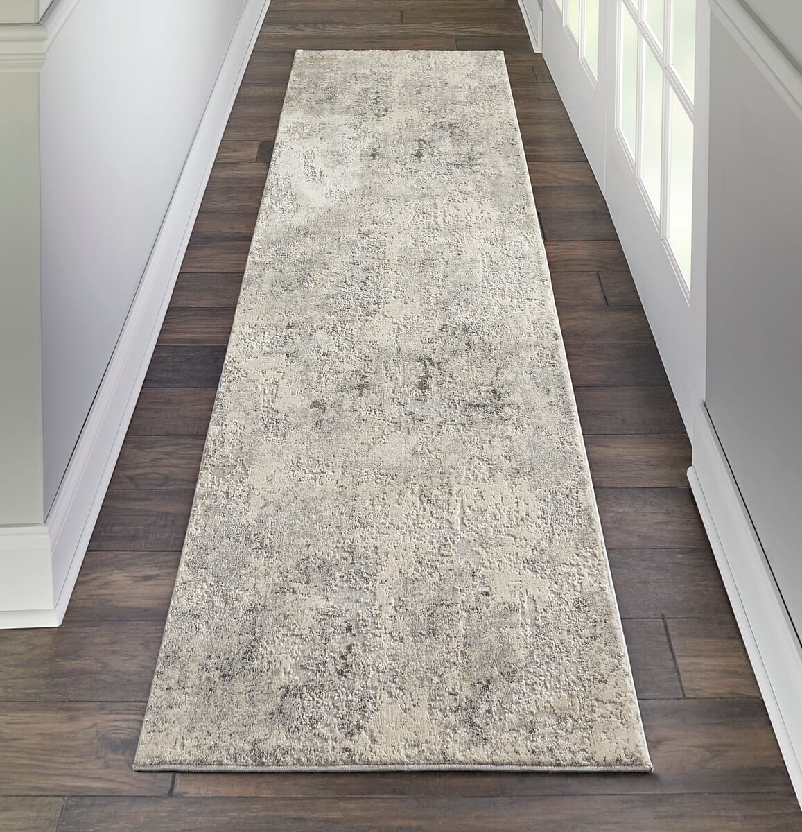 Nourison Rustic Textures Rus07 Grey / Beige Rugs - Nourison - 99446496249