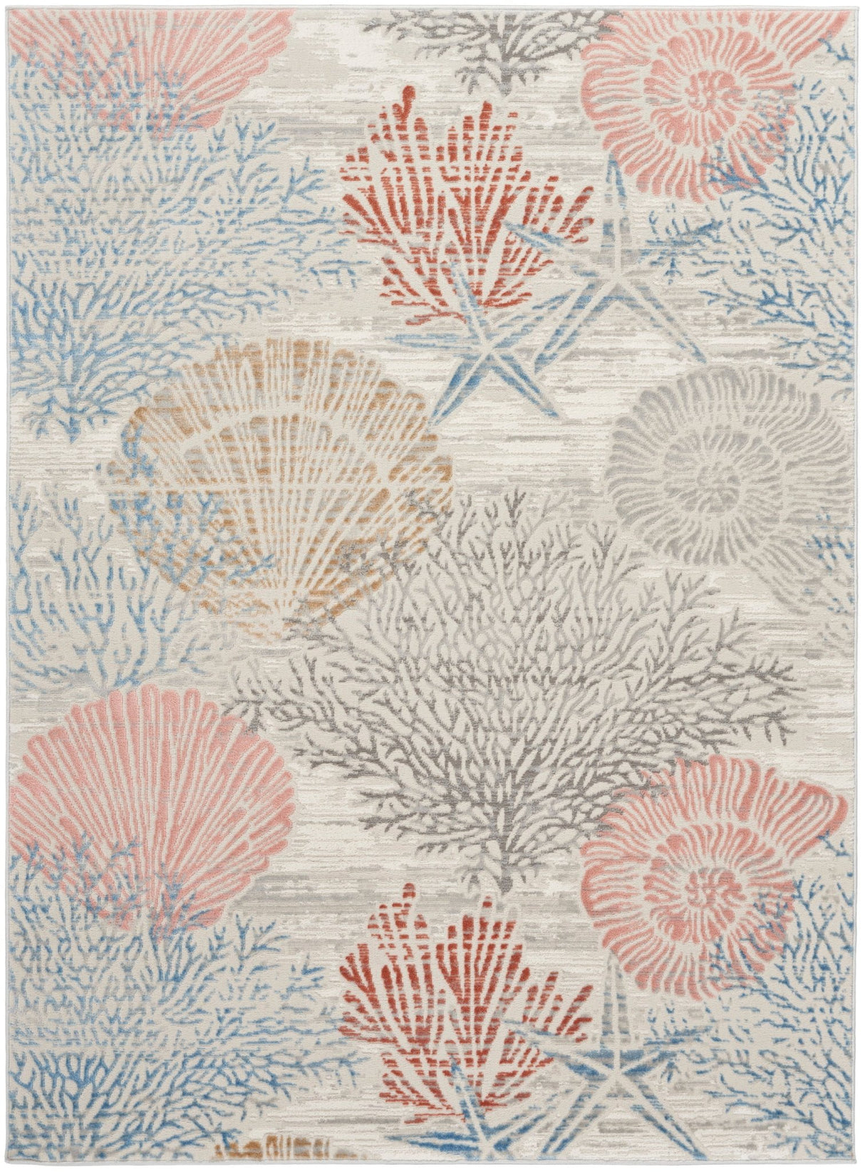 Nourison Seaside Sds04 Multicolor Rug - Nourison - 99446955074