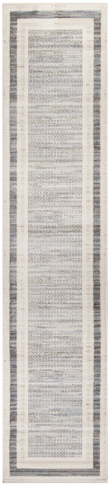 Nourison Serenity Home Srh07 Grey Ivory Rug - Nourison - 99446918963