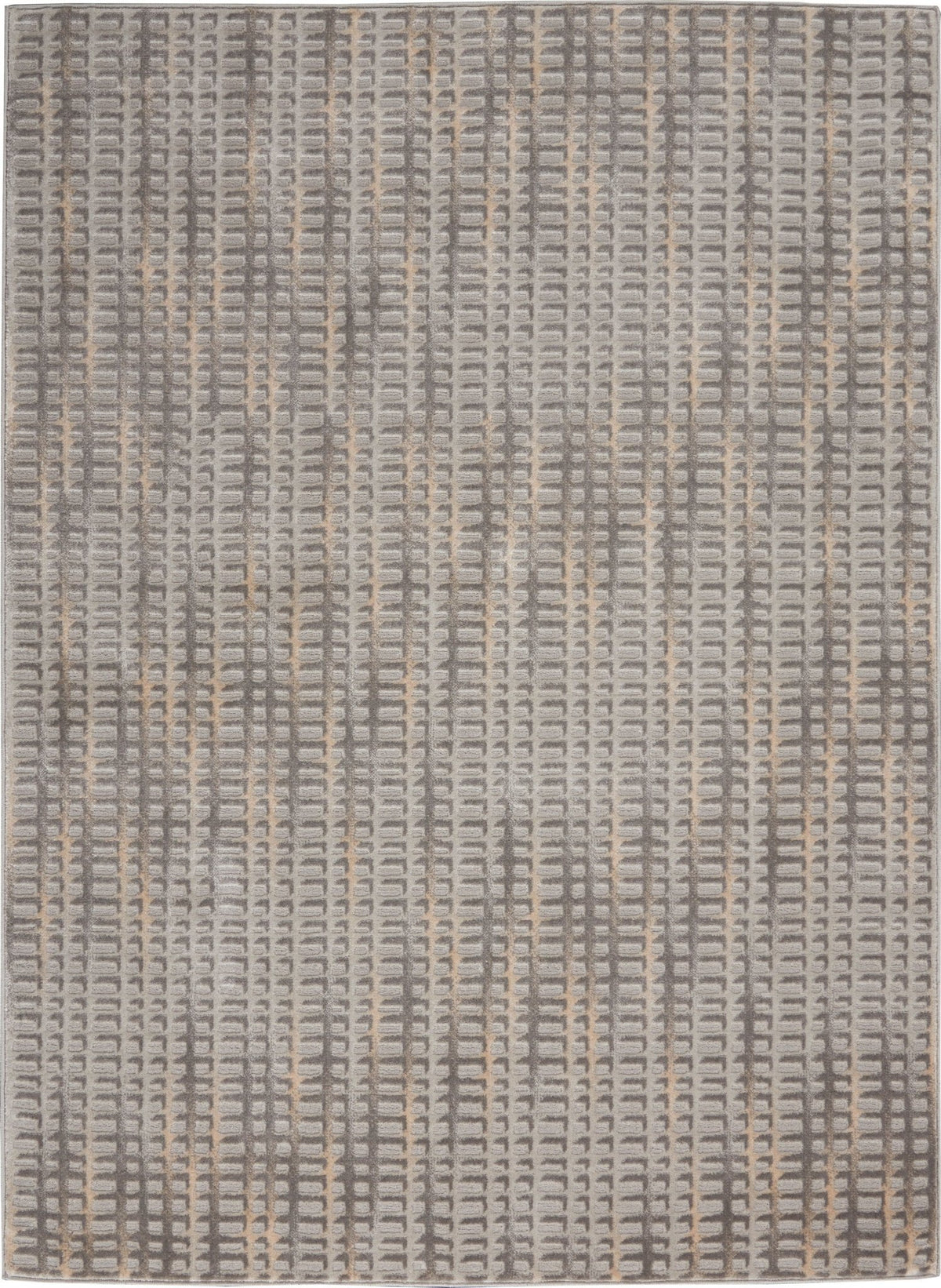 Nourison Solace Sla04 Grey/Beige Rugs - Nourison - 99446768865
