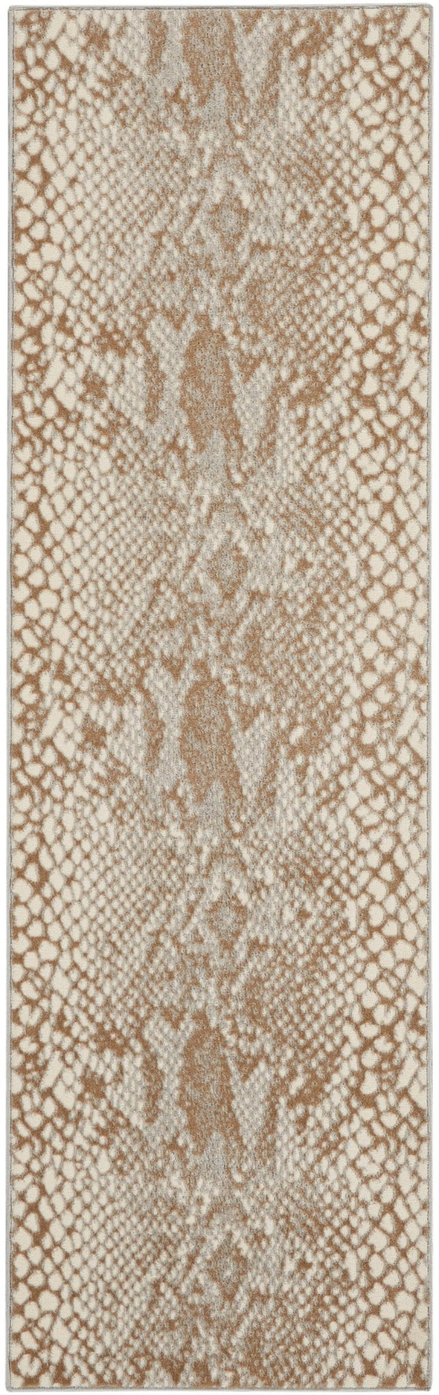 Nourison Solace Sla06 Ivory Beige Rugs - Nourison - 99446782540