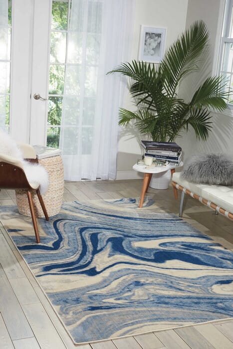 Nourison Somerset St749 Light Blue Rugs - Nourison - 34104