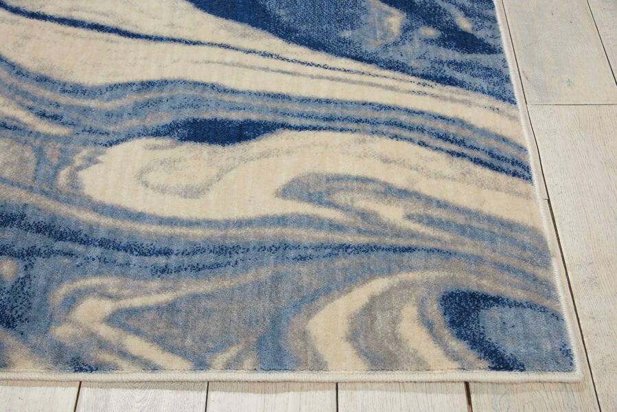 Nourison Somerset St749 Light Blue Rugs - Nourison - 34104