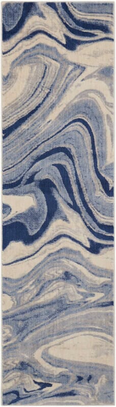 Nourison Somerset St749 Light Blue Rugs - Nourison - 34108