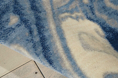 Nourison Somerset St749 Light Blue Rugs - Nourison - 34116