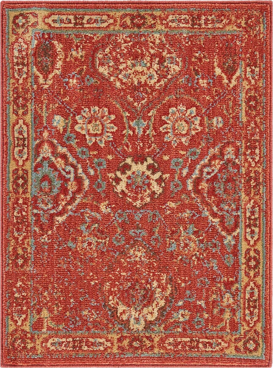 Nourison Somerset St90 Brick Rugs - Nourison - 99446098689