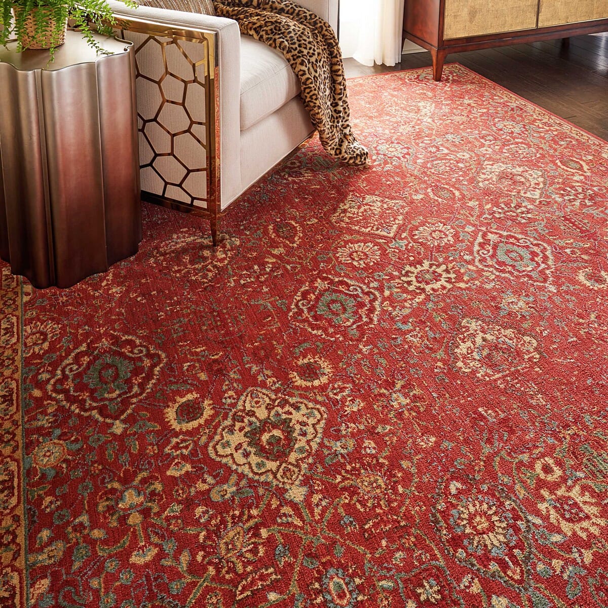 Nourison Somerset St90 Brick Rugs - Nourison - 99446469779