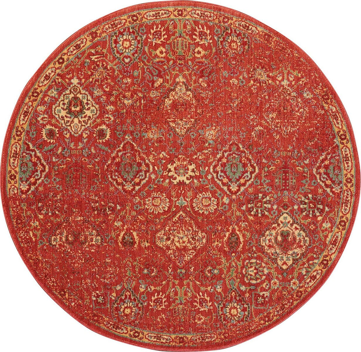 Nourison Somerset St90 Brick Rugs - Nourison - 99446469779