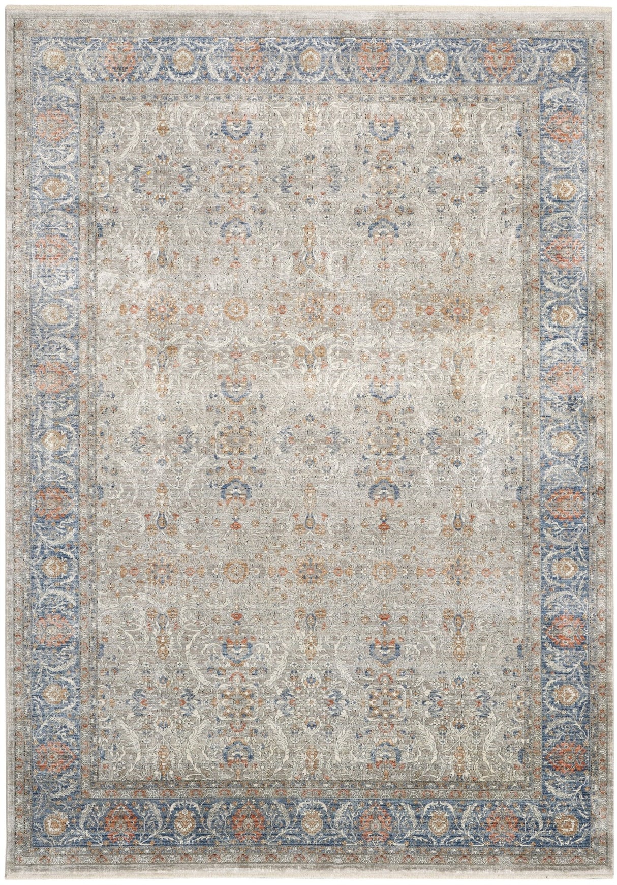 Nourison Starry Nights Stn08 Grey Rugs - Nourison - 99446793188