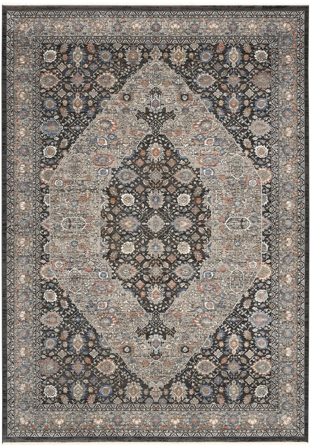 Nourison Starry Nights Stn11 Grey/Blue Rugs - Nourison - 99446797414