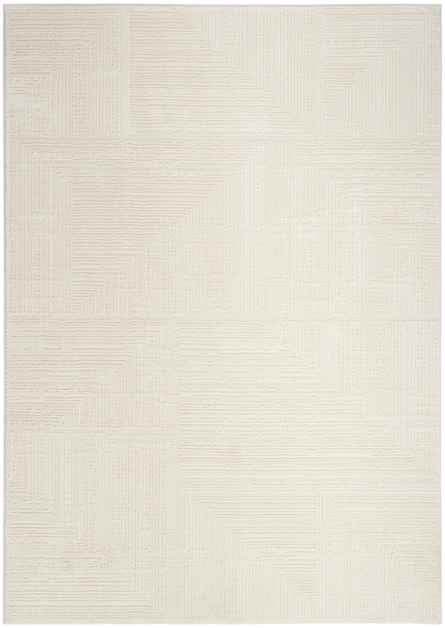 Nourison Sustainable Trends Sut07 Ivory Rug - Nourison - 99446963635