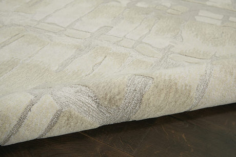 Nourison Symmetry Smm04 Ivory / Beige Rugs - Nourison - 99446495747