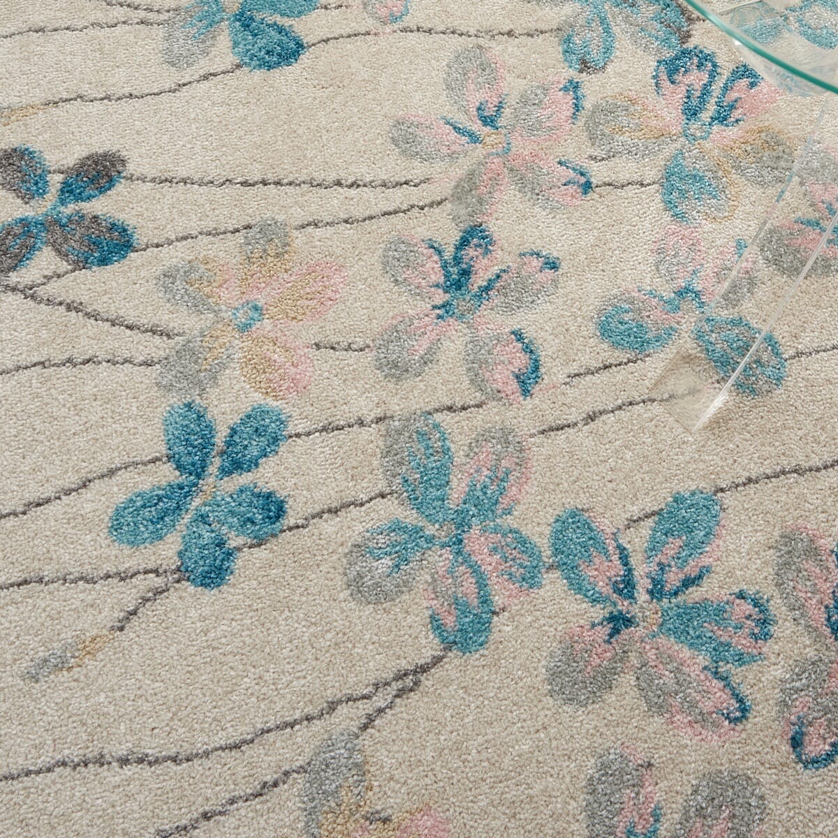 Nourison Tranquil Tra04 Ivory Rugs - Nourison - 99446484864