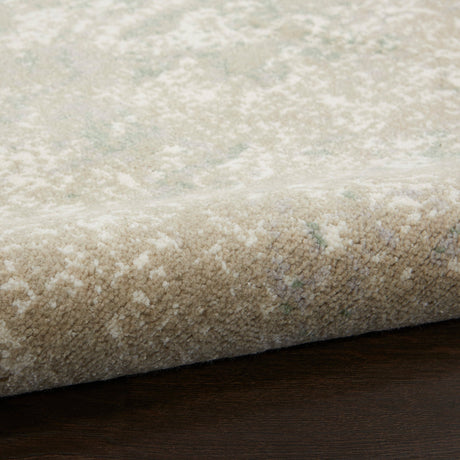 Nourison Twilight Twi06 Ivory Green Rug - Nourison - 99446789969