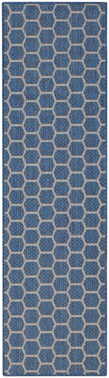 Nourison Twist Reversible Tws01 Blue Rug - Nourison - 99446962492
