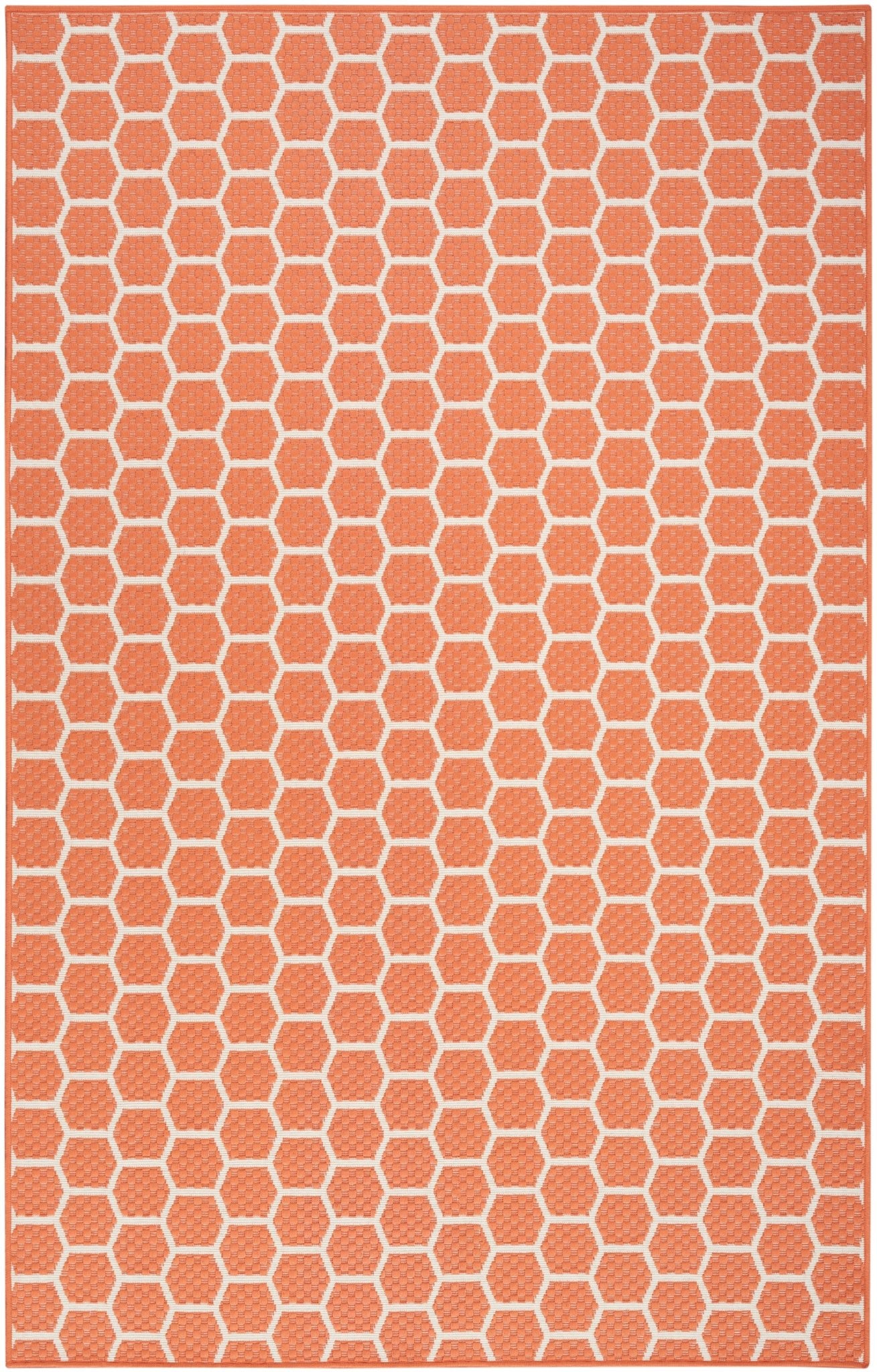 Nourison Twist Reversible Tws01 Coral Rug - Nourison - 99446962324