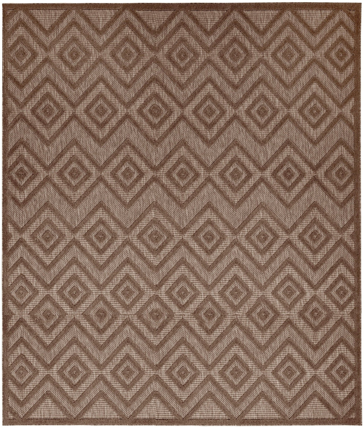 Nourison Versatile Nrv01 Brown Rug - Nourison - 99446944979
