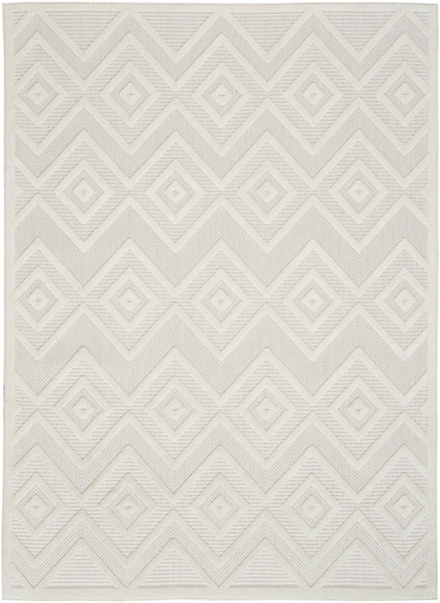 Nourison Versatile Nrv01 Ivory/White Rug - Nourison - 99446043542