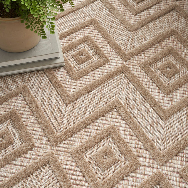 Nourison Versatile Nrv01 Natural Beige Rug - Nourison - 99446043467