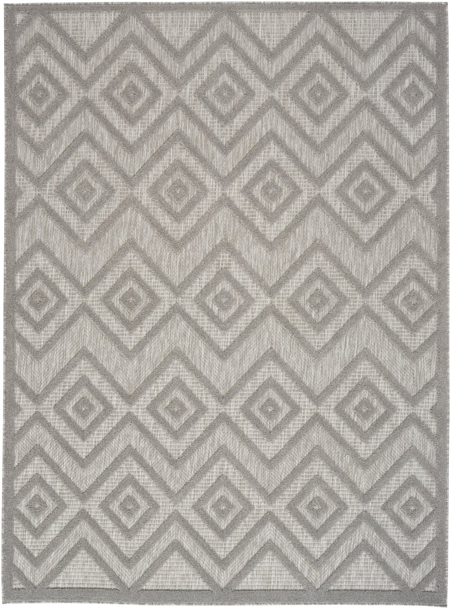 Nourison Versatile Nrv01 Silver Grey Rug - Nourison - 99446043481