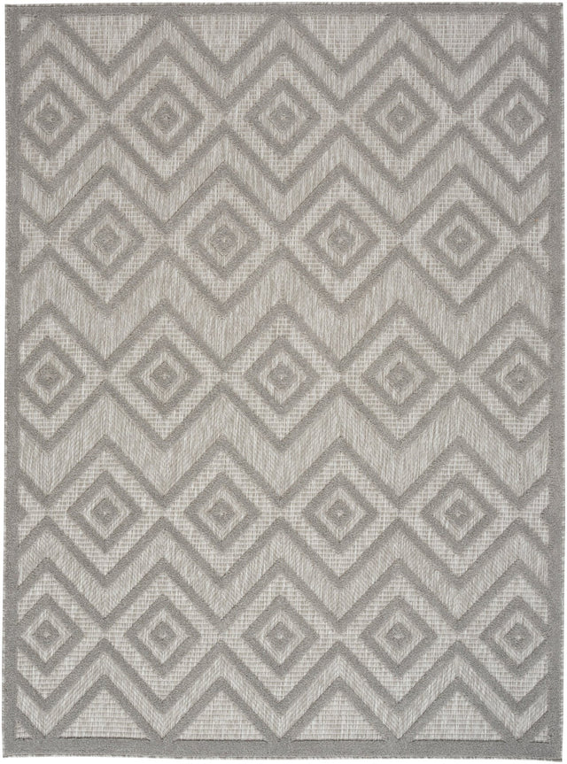 Nourison Versatile Nrv01 Silver Grey Rug - Nourison - 99446043481
