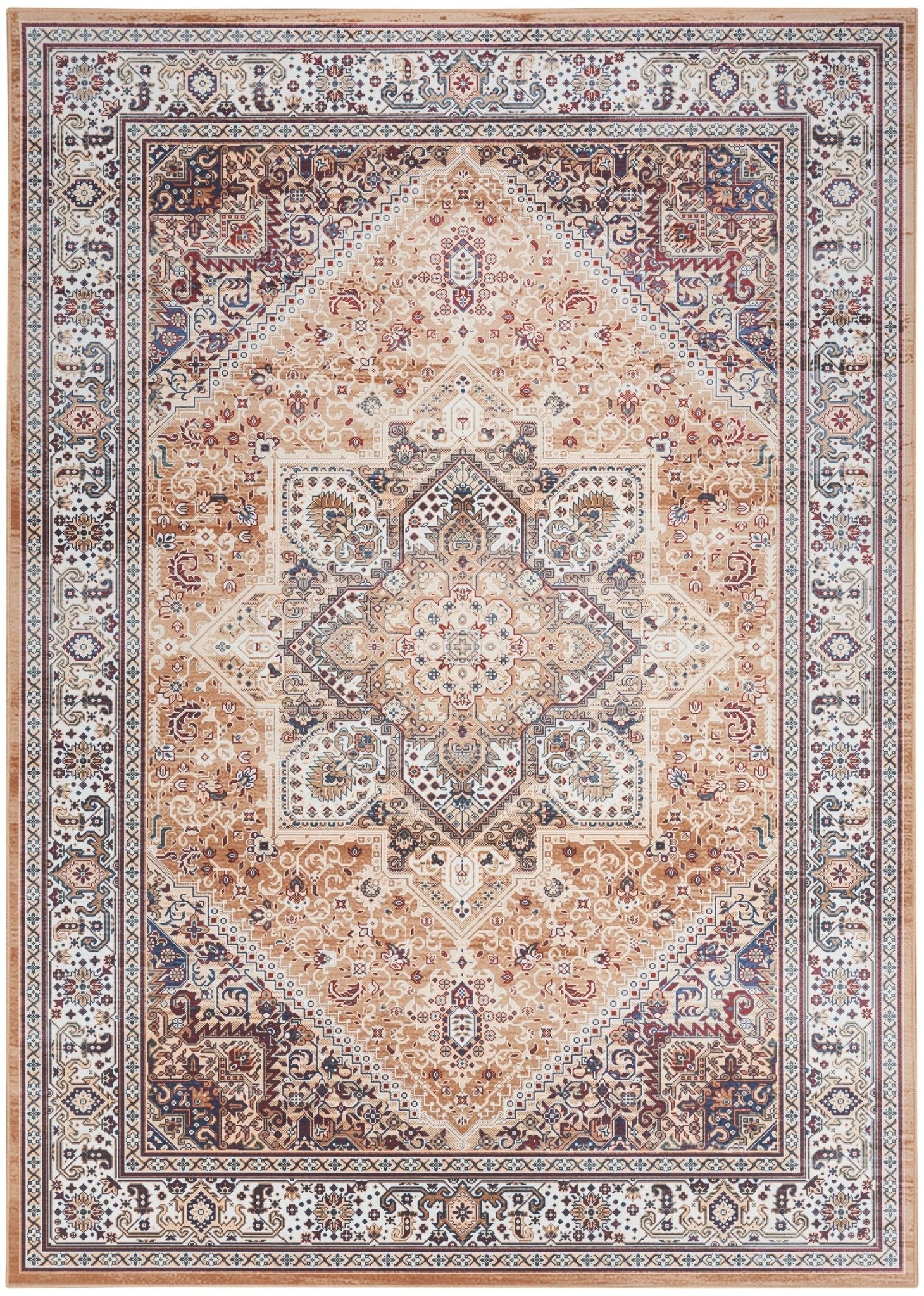 Nourison Vintage Home Vnh01 Gold Rug - Nourison - 99446930828