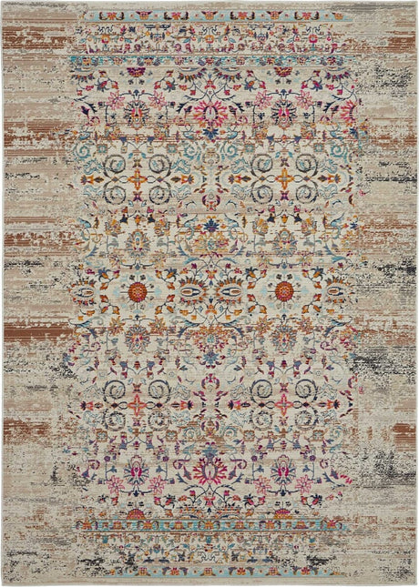 Nourison Vintage Kashan Vka02 Ivory Rugs - Nourison - 99446455390