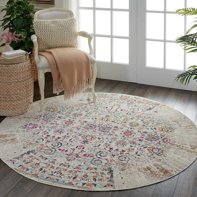 Nourison Vintage Kashan Vka02 Ivory Rugs - Nourison - 99446455406
