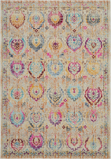 Nourison Vintage Kashan Vka04 Ivory / Multicolor Rugs - Nourison - 99446455628