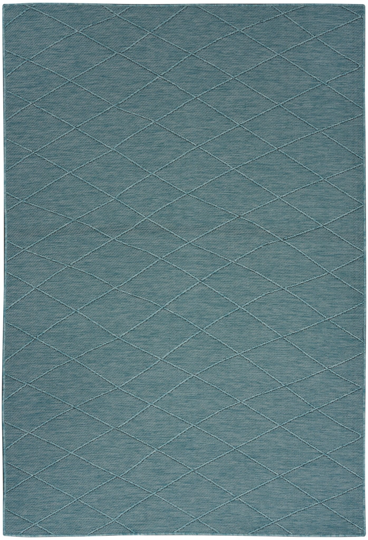 Nourison Washable Solutions Wsl01 Aqua Rug - Nourison - 99446910158