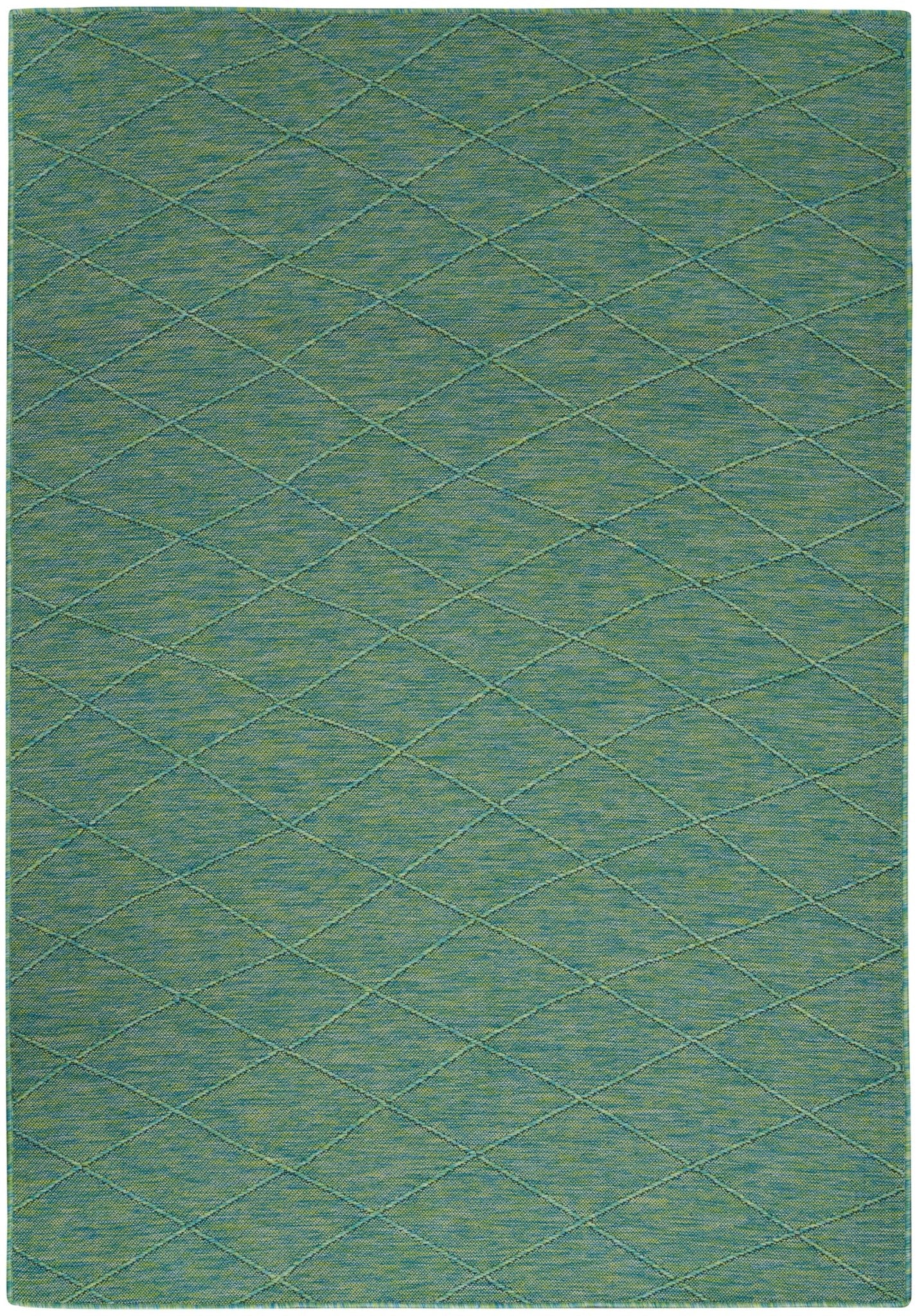 Nourison Washable Solutions Wsl01 Blue/Green Rug - Nourison - 99446910301