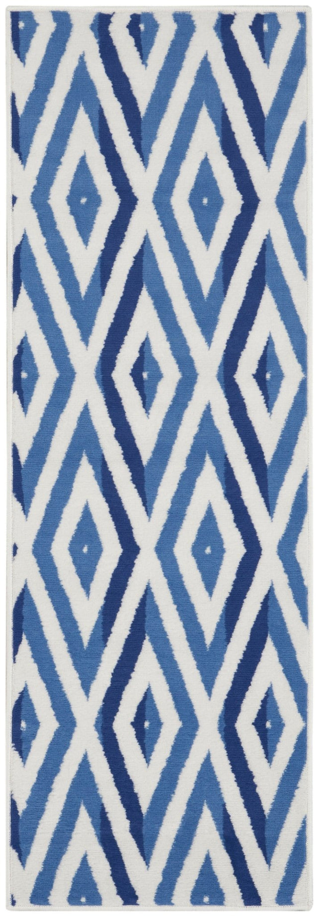 Nourison Whimsicle Whs04 Ivory Blue Rugs - Nourison - 99446831712