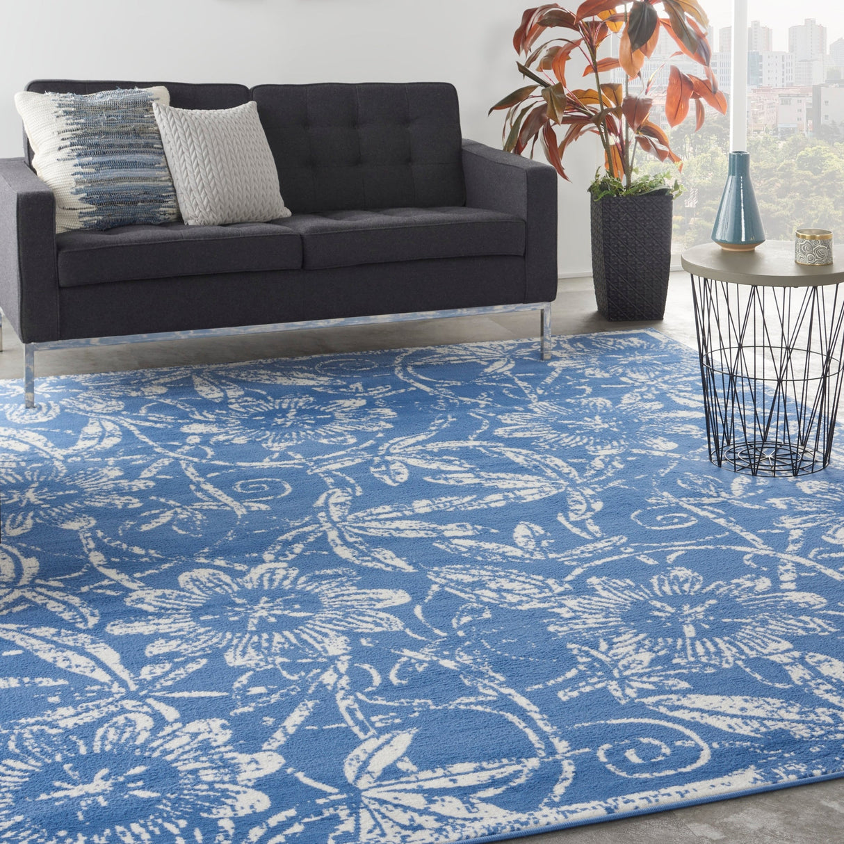 Nourison Whimsicle Whs05 Blue Rugs - Nourison - 99446831866