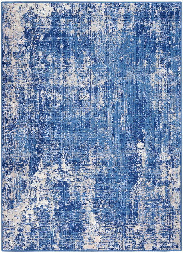 Nourison Whimsicle Whs08 Blue Ivory Rugs - Nourison - 99446832795