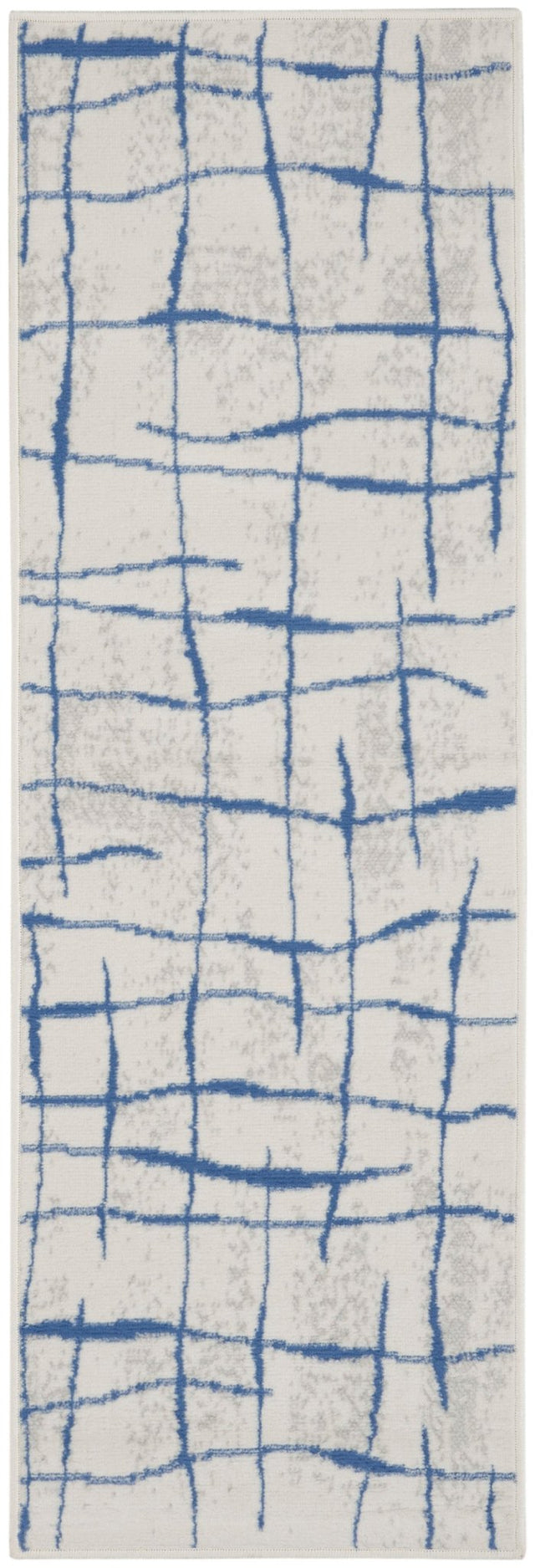 Nourison Whimsicle Whs09 Ivory Blue Rugs - Nourison - 99446832924