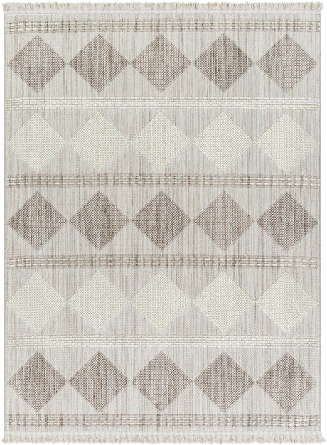 Surya New Delhi Nwh-2301 Light Grey, Sterling Grey, Metallic - Silver, Pewter Rug.