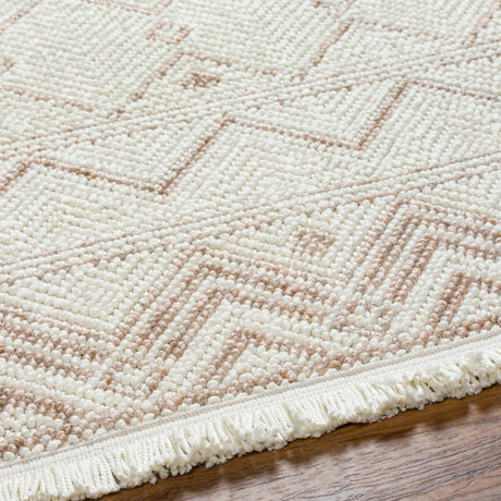 Surya New Delhi Nwh-2305 Light Silver, Light Grey, Off-White, Pale Slate Rug.