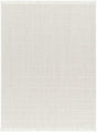 Surya New Delhi Nwh-2308 Light Silver, Light Grey, Off-White Rug.