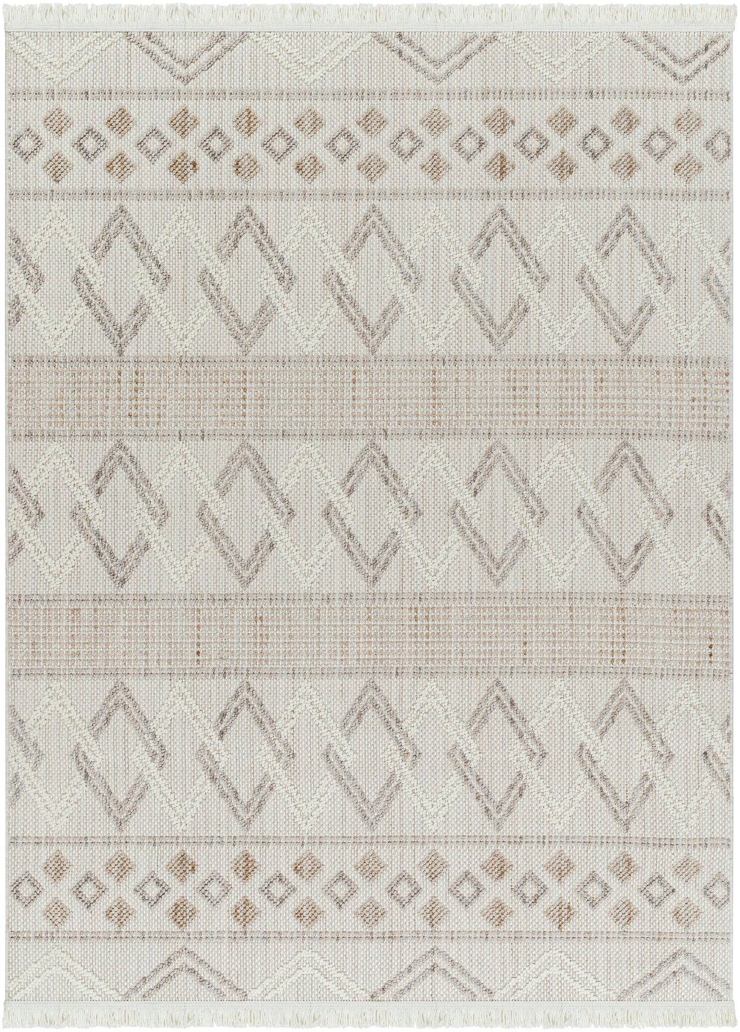 Surya New Delhi Nwh-2309 Light Grey, Ash, Sterling Grey Rug.