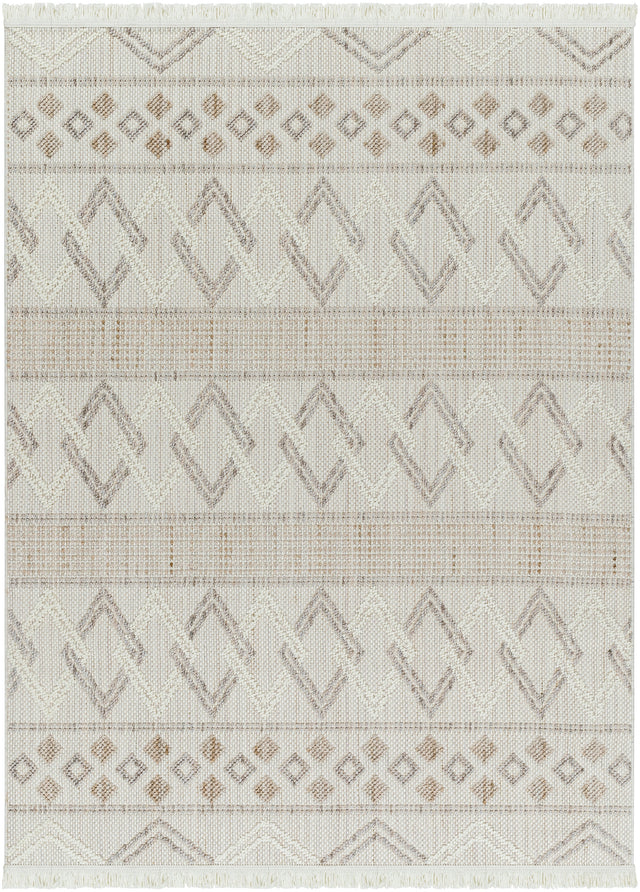 Surya New Delhi Nwh-2309 Light Grey, Ash, Sterling Grey Rug.