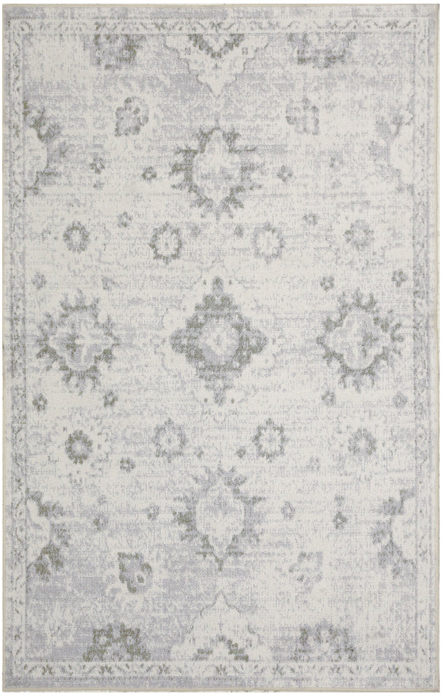 Nourison Astra Machine Washable ASW19 Machine Made Ivory Rug