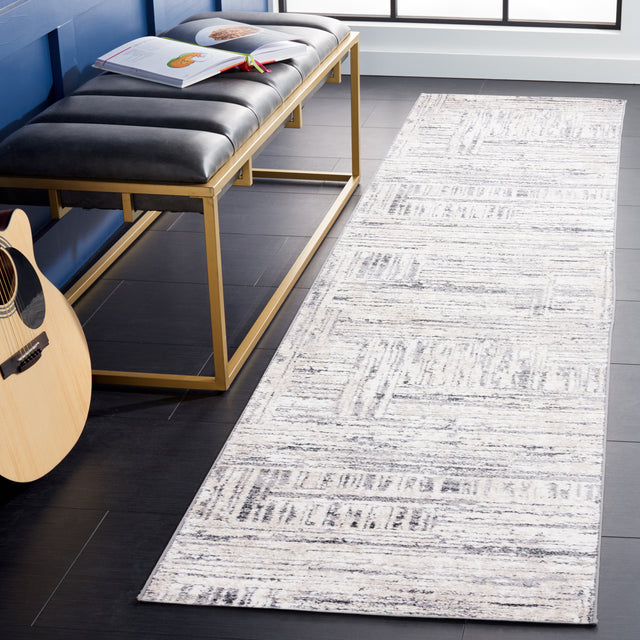 Safavieh Opal Oal420A Ivory/Dark Grey Rug.